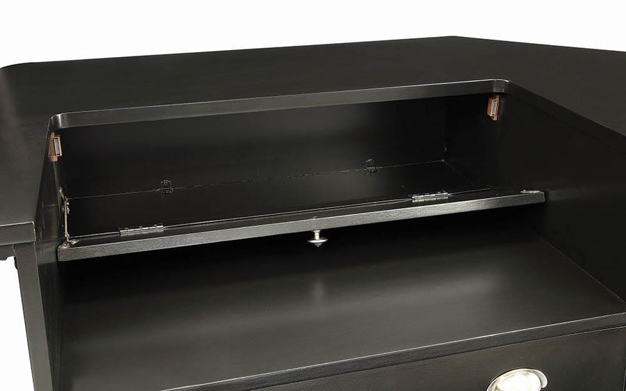 Contemporary Black Bar Unit