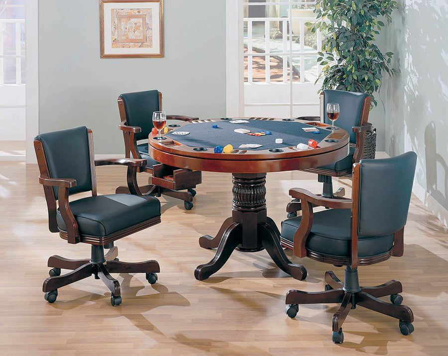 Mitchell Traditional Merlot Game Chair