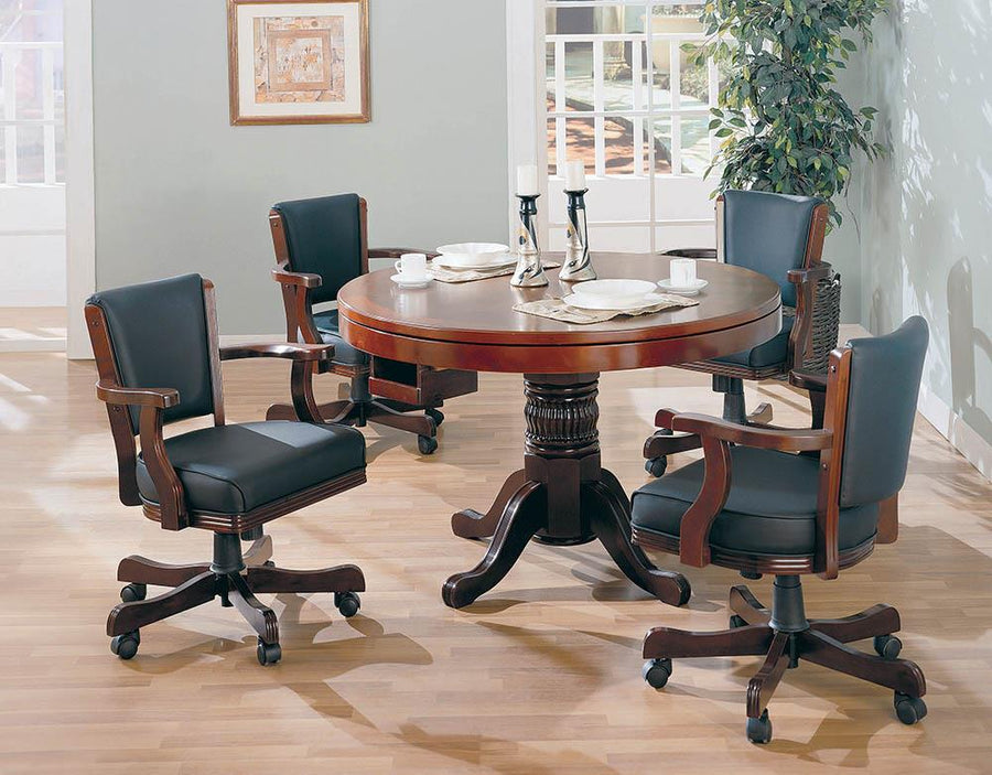 Mitchell Traditional Merlot Game Chair