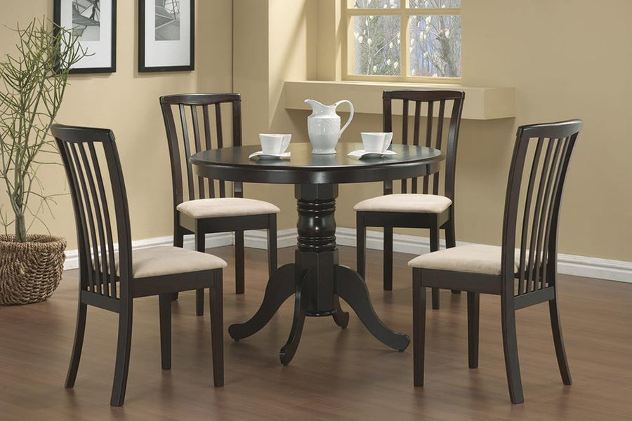 Brannan Casual Cappuccino Dining Chair