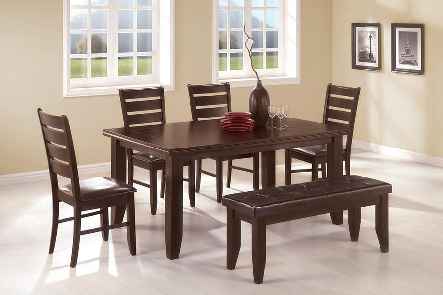 Dalila Cappuccino Rectangular Dining Table