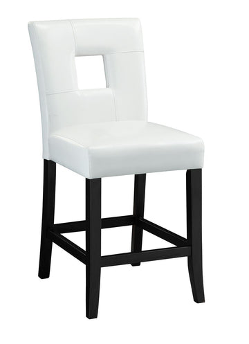 Newbridge Causal White Counter-Height Chair