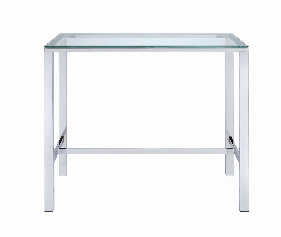 Contemporary Glass Bar Table