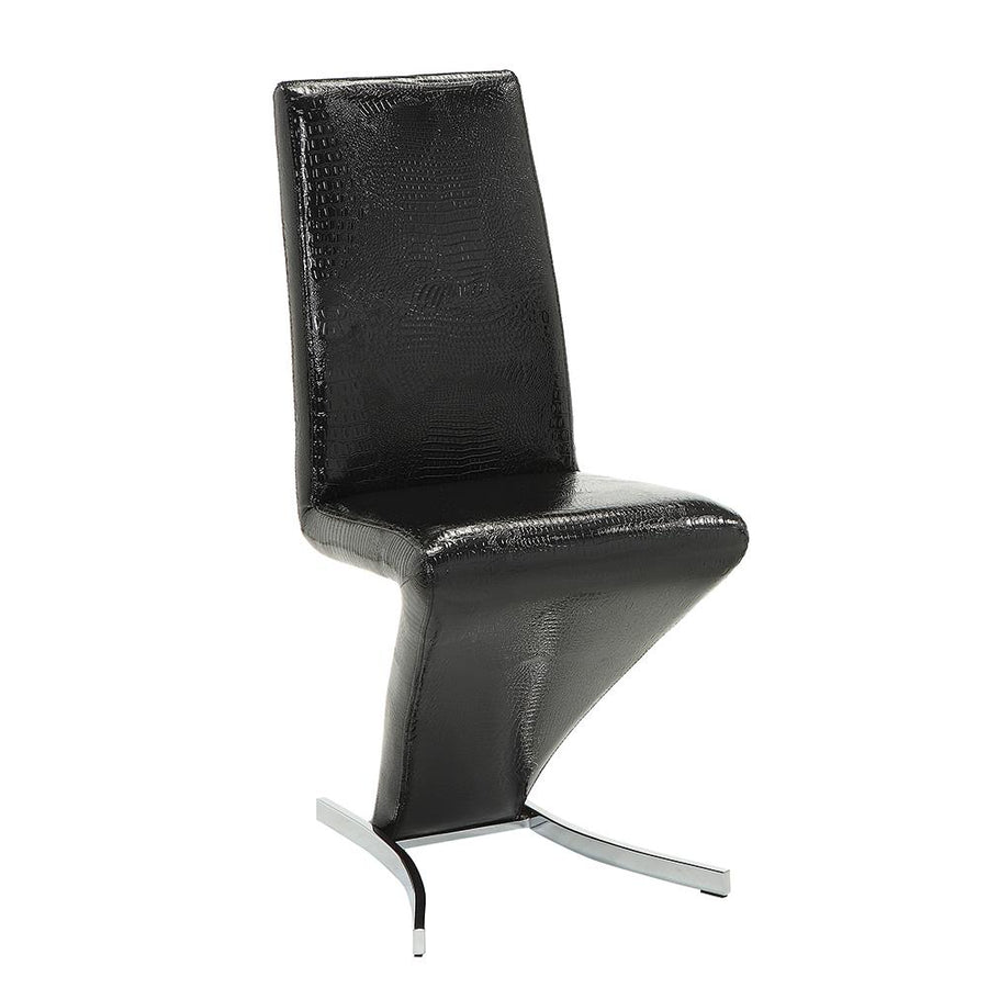 Barzini Dining Contemporary Black Side Chair