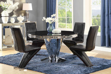 Barzini Dining Contemporary Black Side Chair