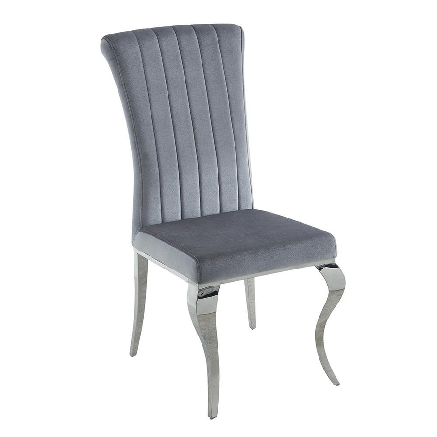 Hollywood Glam Chrome Dining Chair