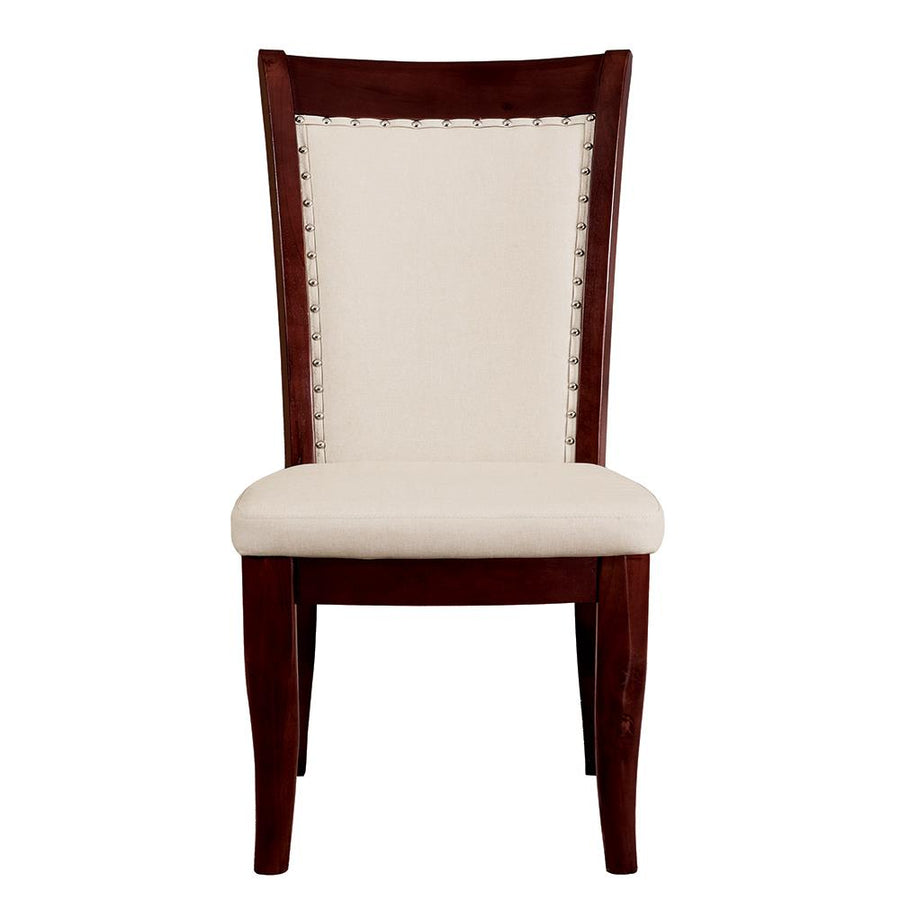 Cornett Transitional White Dining Chair