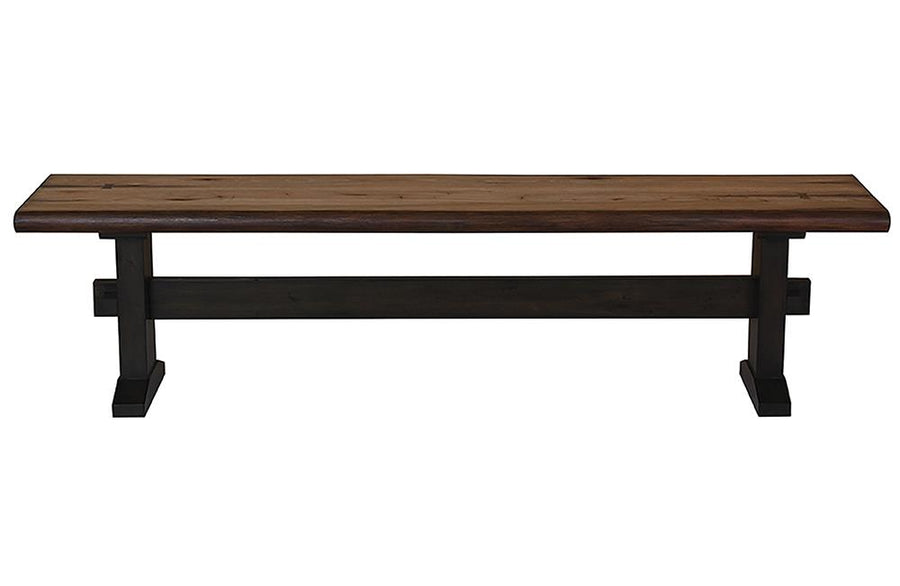 Burnham Farmhouse Mahogany Bench