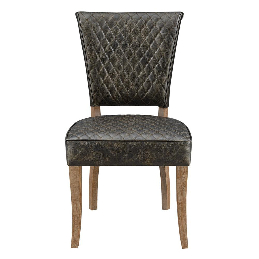 Contemporary Rustic Amber Dining Chair