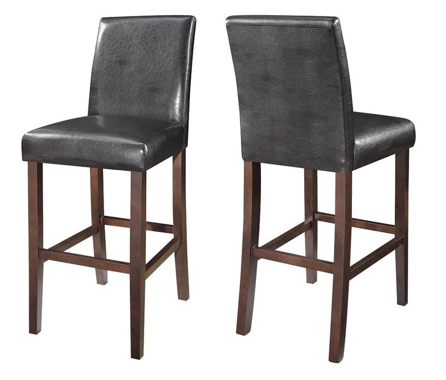 Contemporary Dark Brown Parsons Bar Stool