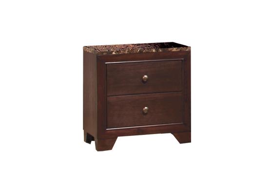 Conner Casual Two-Drawer Nightstand