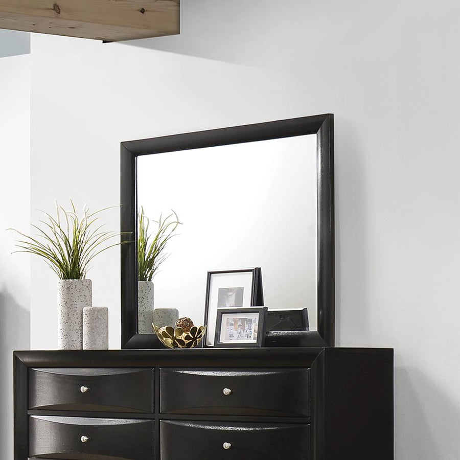 Briana Black Dresser Mirror