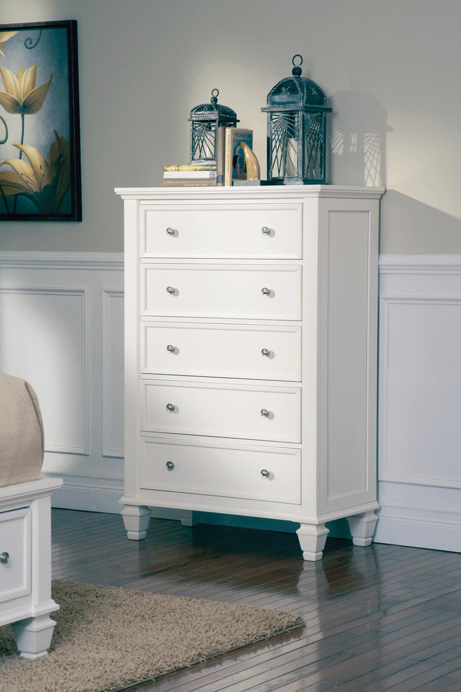 Sandy Beach Five-Drawer Chest