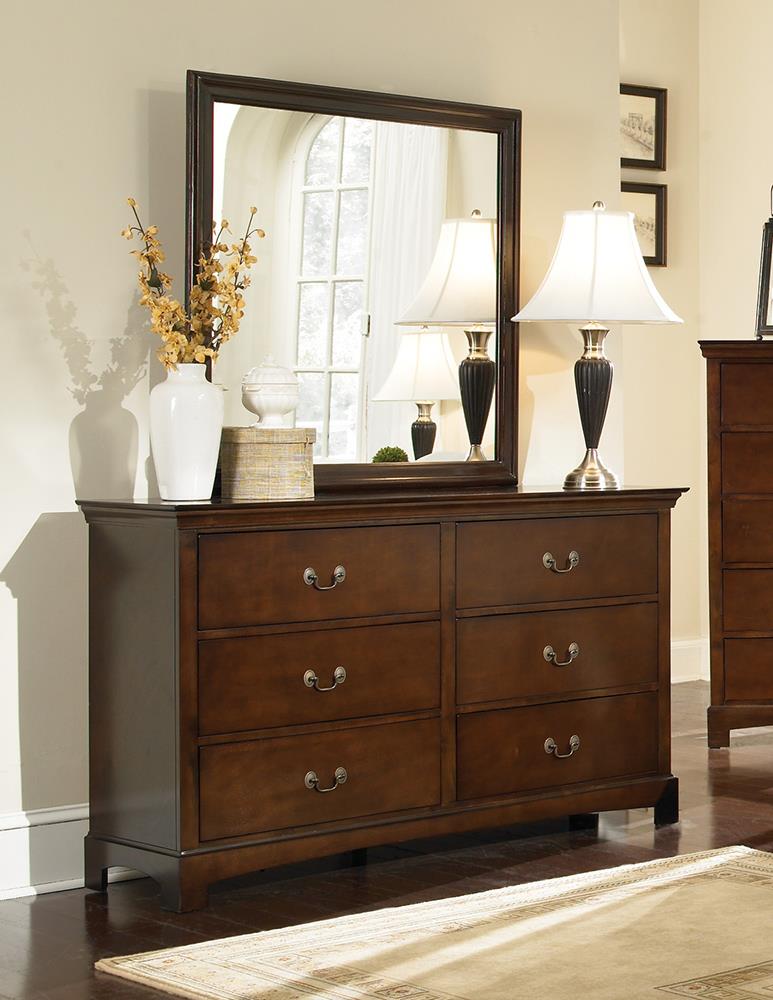 Tatiana Transitional Six-Drawer Dresser