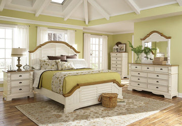 Oleta Cottage Buttermilk Eastern King Bed