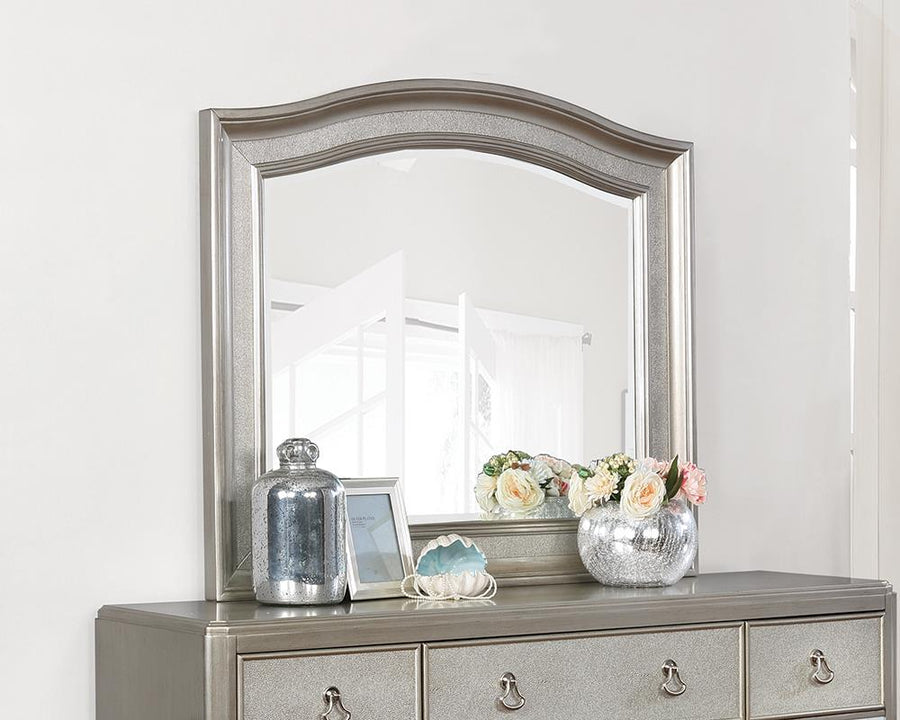 Bling Game Dresser Mirror With Arched Top