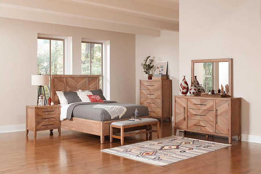 Auburn Rustic California King Bed