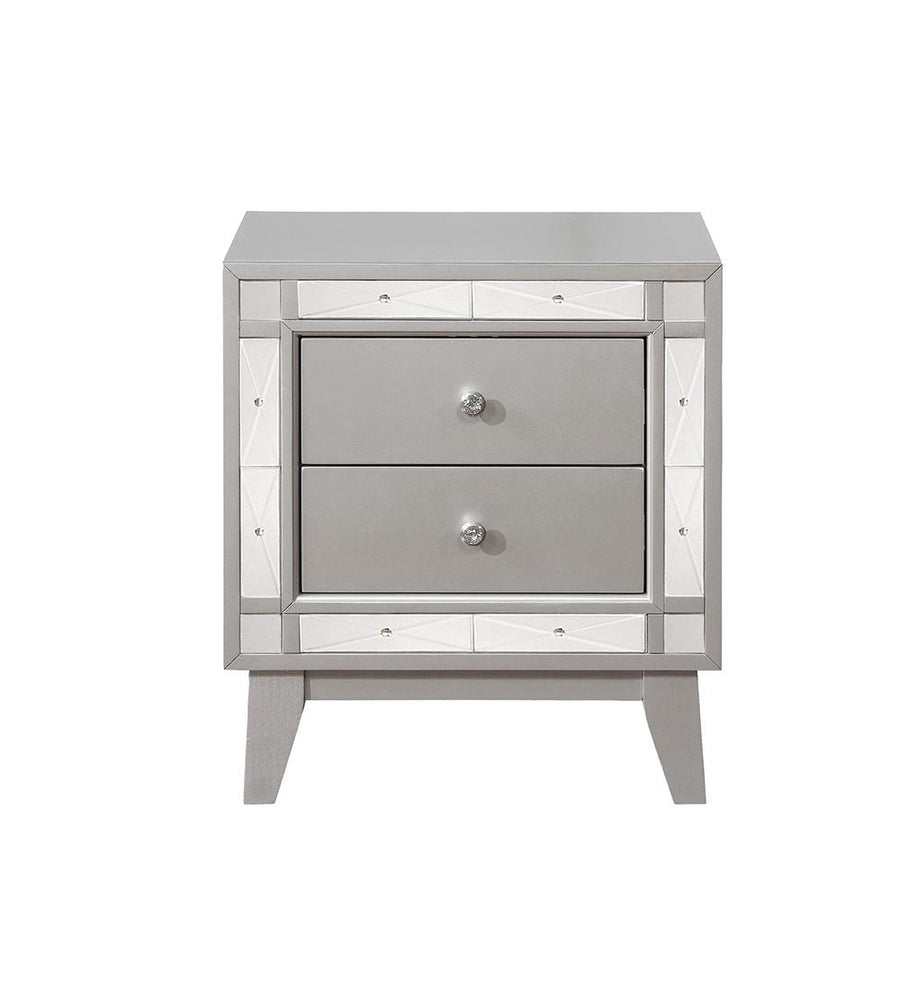 Leighton Contemporary Two-Drawer Nightstand