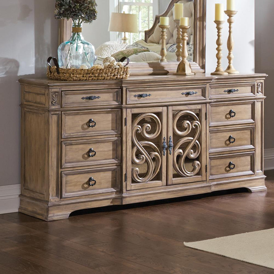 Ilana Traditional Nine-Drawer Dresser