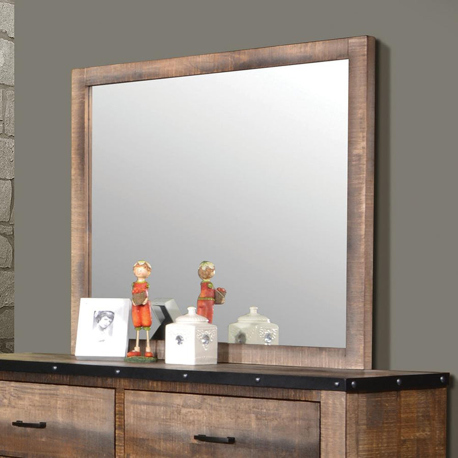 Sembene Antique MultiColored Mirror