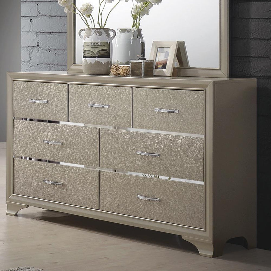 Beaumont Transitional Champagne Dresser