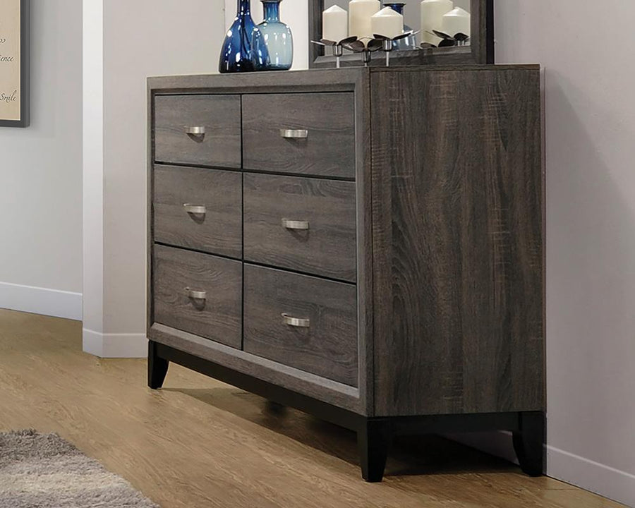 Watson Rustic Grey Oak Dresser