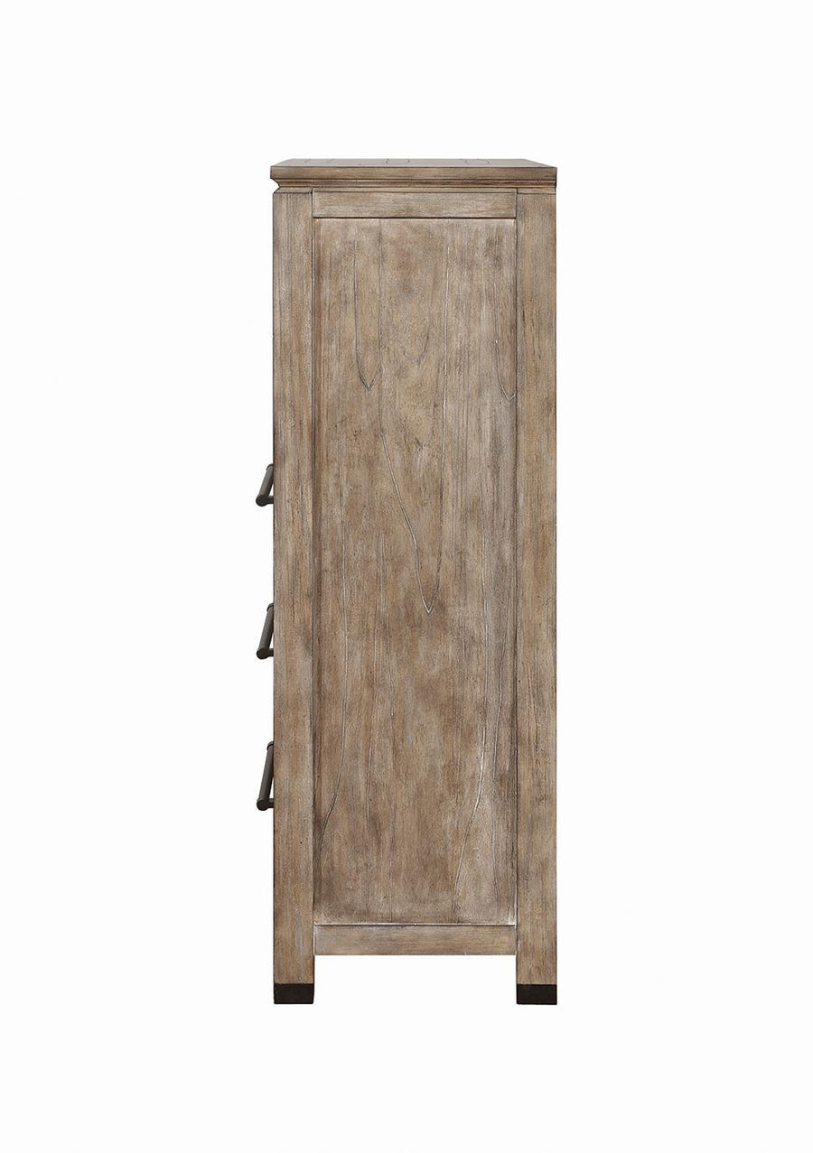 Meester Rustic Barn Door Chest