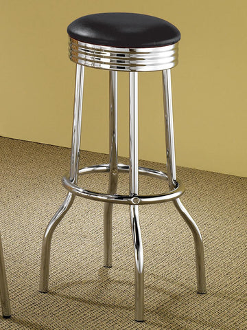 Cleveland Chrome Soda Fountain Bar Stool