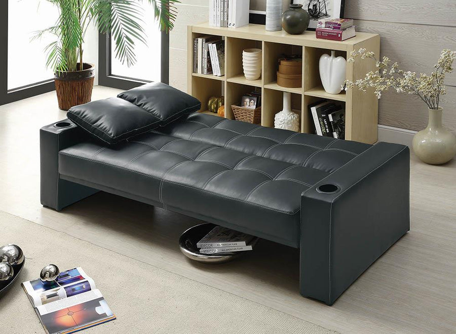 Contemporary Black Sofa Bed