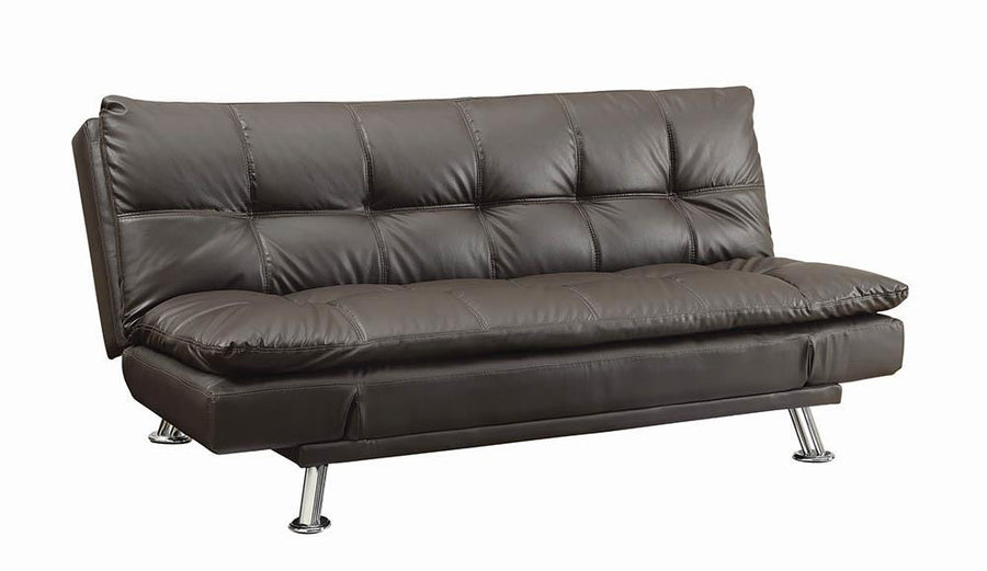 Dilleston Contemporary Brown Sofa Bed