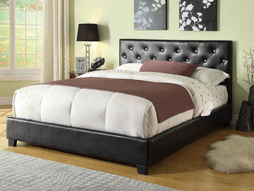 Regina Transitional Black Full Bed