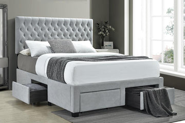 E King Storage Bed