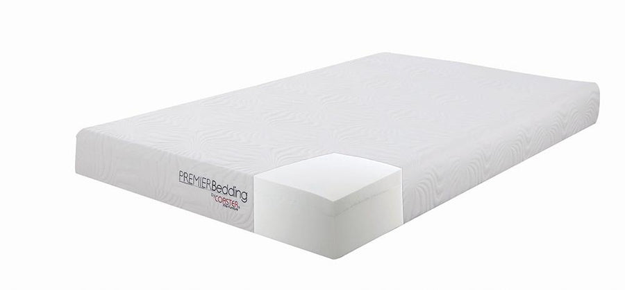 Keegan White 8-Inch Full Memory Foam Mattress