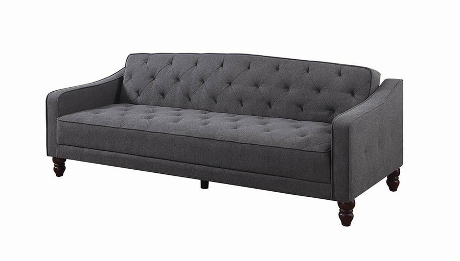 Traditional Dark Grey Sofa Bed