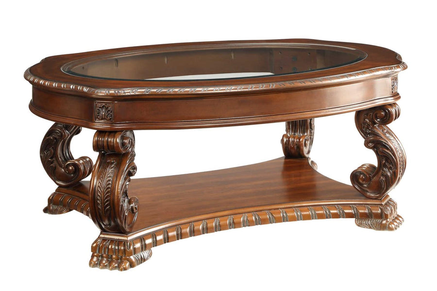 Garroway Traditional Brown Coffee Table