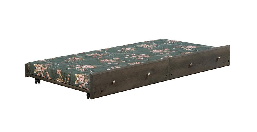 Wrangle Hill Gun Smoke Trundle with Bunkie Mattress