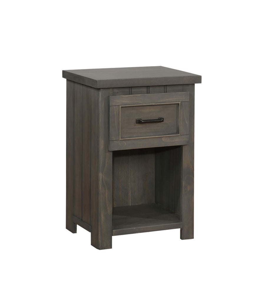 Napoleon Rustic Gun Smoke Nightstand