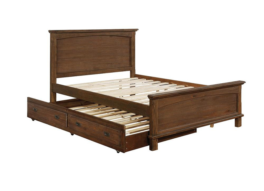 Kinsley Rustic Country Brown Full Bed