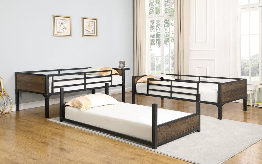 T / T / T Triple Bunk Bed