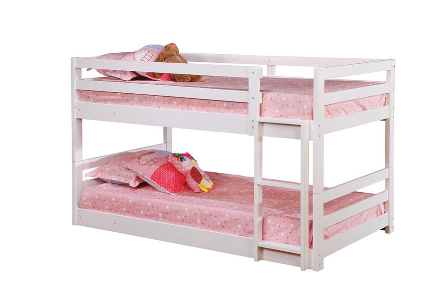 Sandler White Three-Bed Bunk Bed