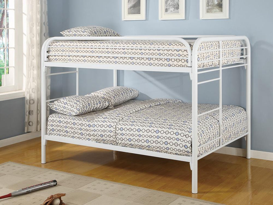 Fordham White Full-Over-Full Bunk Bed