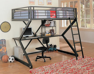 Full Workstation Loft Bed