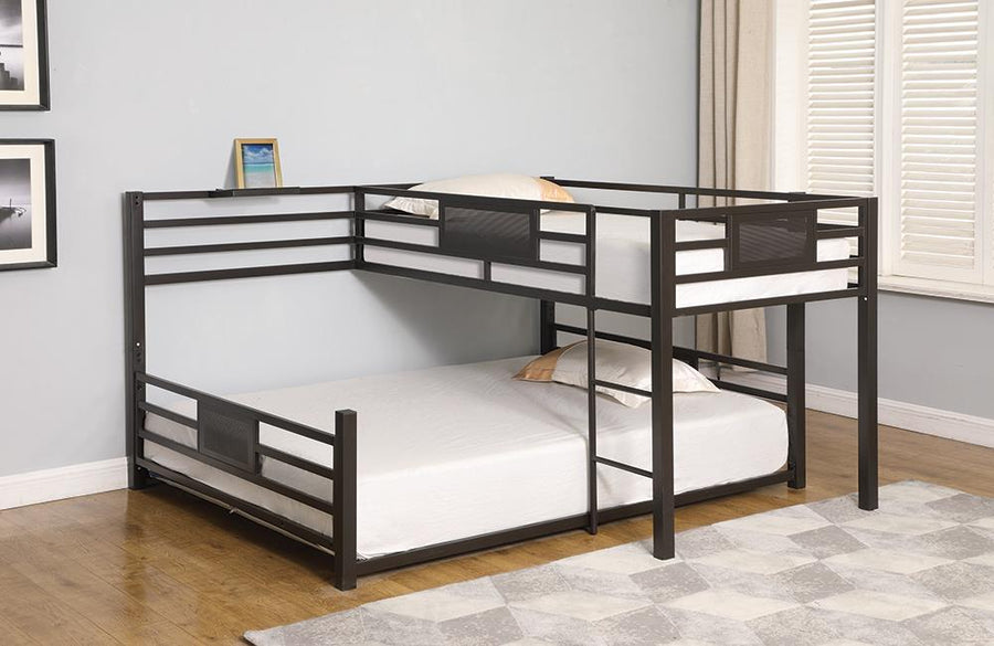 Q / T / Q Triple Bunk Bed