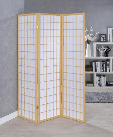 Transitional Natural Folding Screen