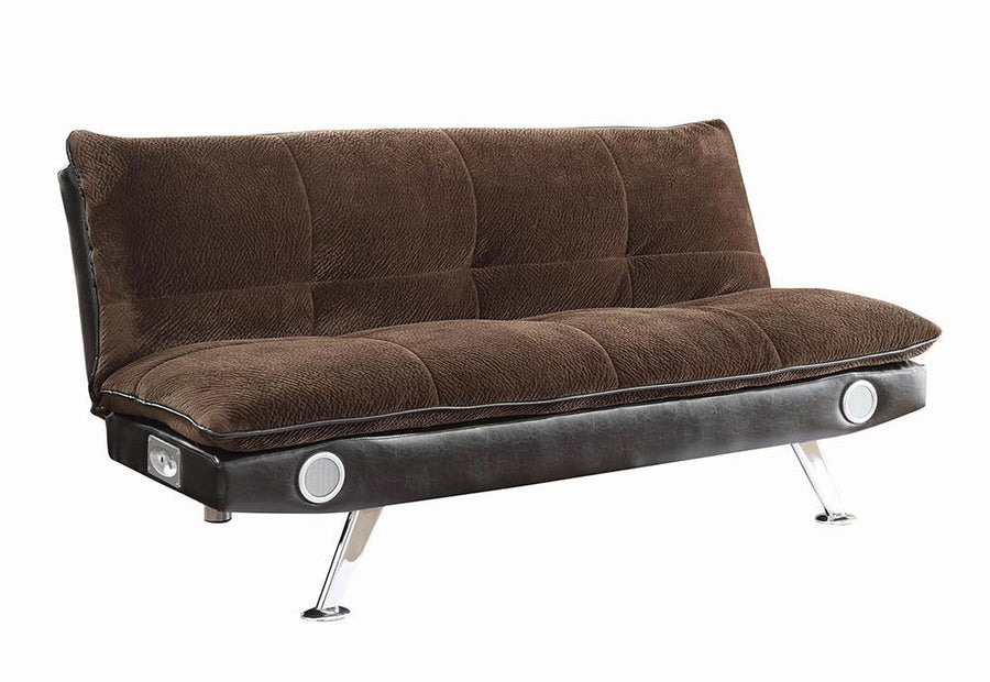 Casual Dark Brown Sofa Bed