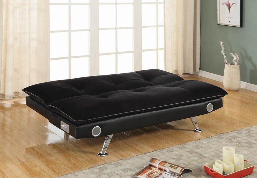 Casual Black Sofa Bed