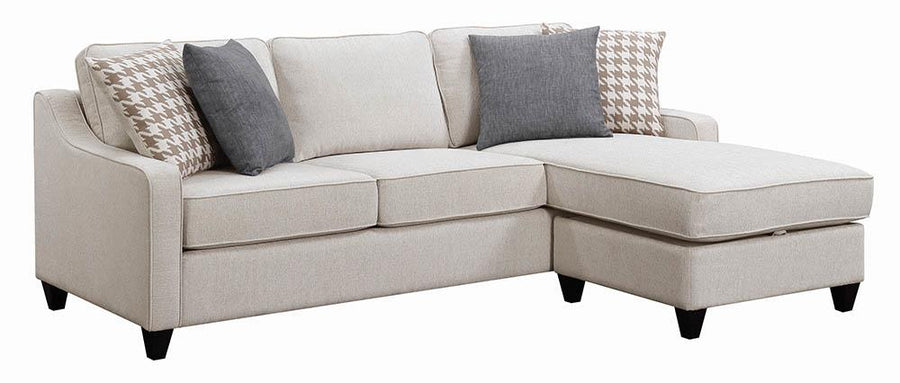 Montgomery Transitional Cream Sectional