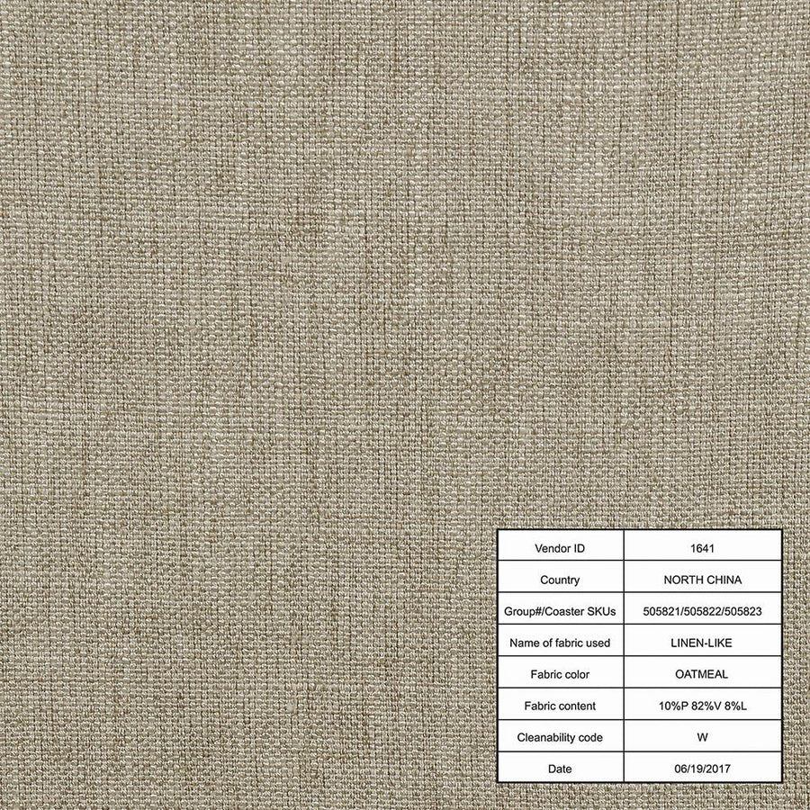 Trivellato Traditional Oatmeal Sofa