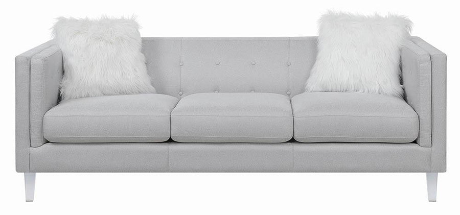 Hemet Light Grey Modern Sofa