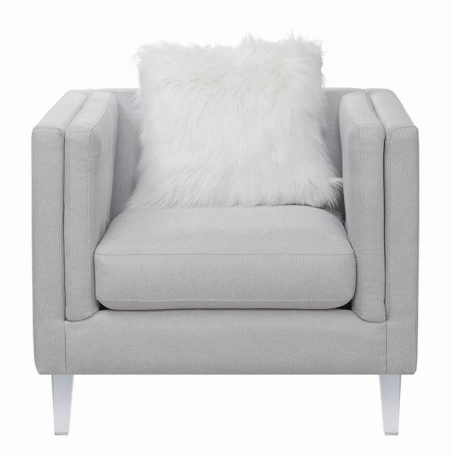 Hemet Light Grey Modern Chair